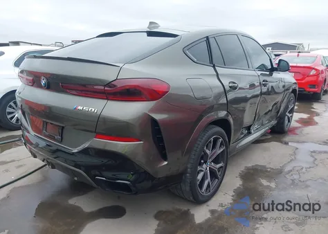 2020 BMW X6 M50I z USA, uszkodzony, nr VIN 5UXCY8C01LLE40555